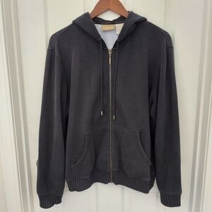 Liz Claiborne Zip Up Sweater Medium